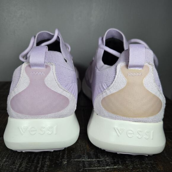 Vessi Everyday 2.0 Mens Size 10 Lace Up Waterproof Shoes Sneakers Purple - Picture 12 of 13
